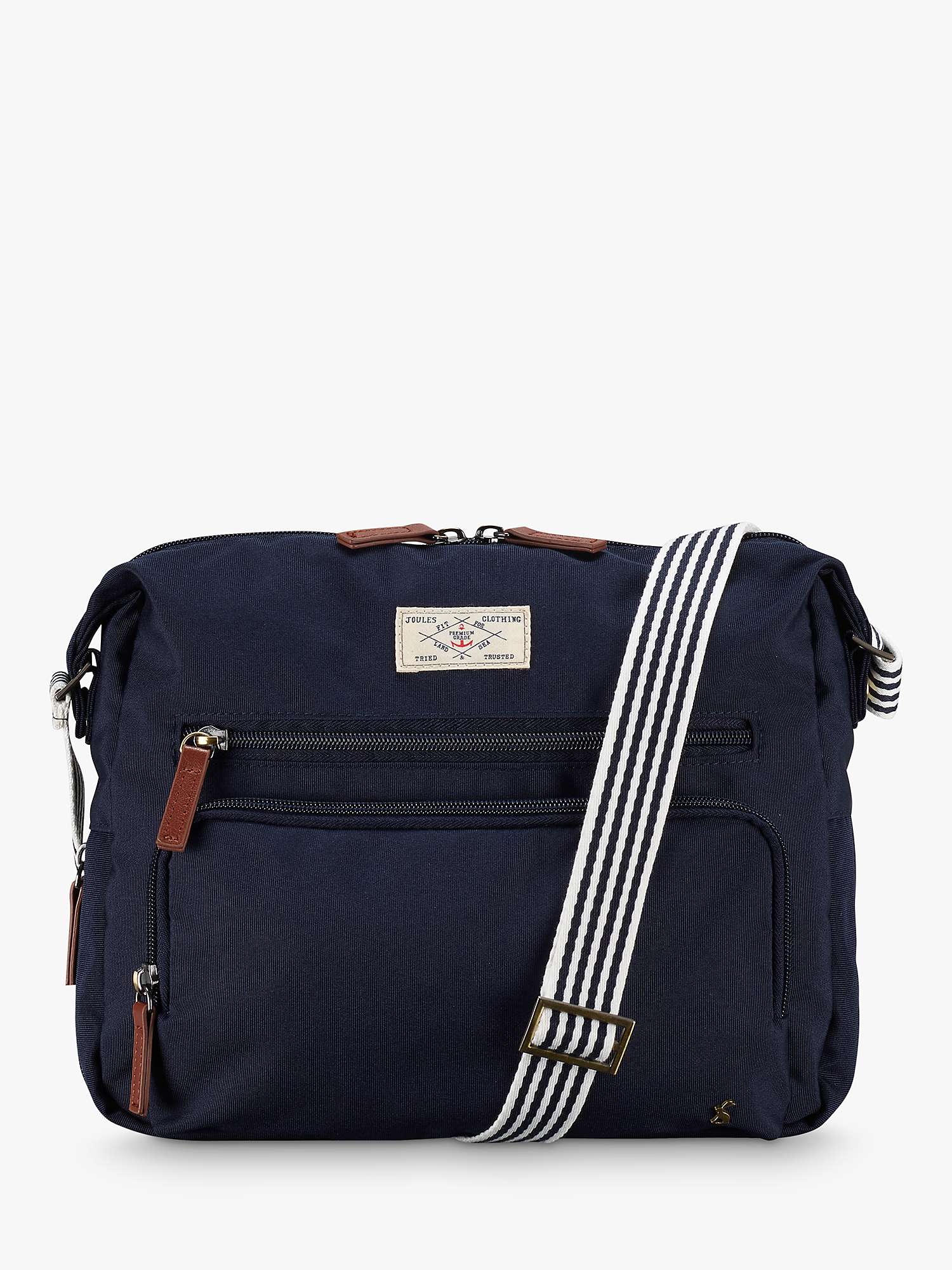 Joules Coast Collection Shoulder Bag, French Navy at John Lewis & Partners