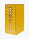 Bisley MultiDrawer 8 Drawer A4 Filing Cabinet, Sunflower Yellow