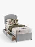 Silentnight Recover Open Coil 2 Drawer Divan Base and Mattress Set, Firm Tension, Single