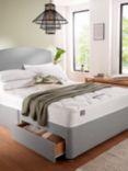 Silentnight Recover Open Coil 2 Drawer Divan Base and Mattress Set, Firm Tension, Double