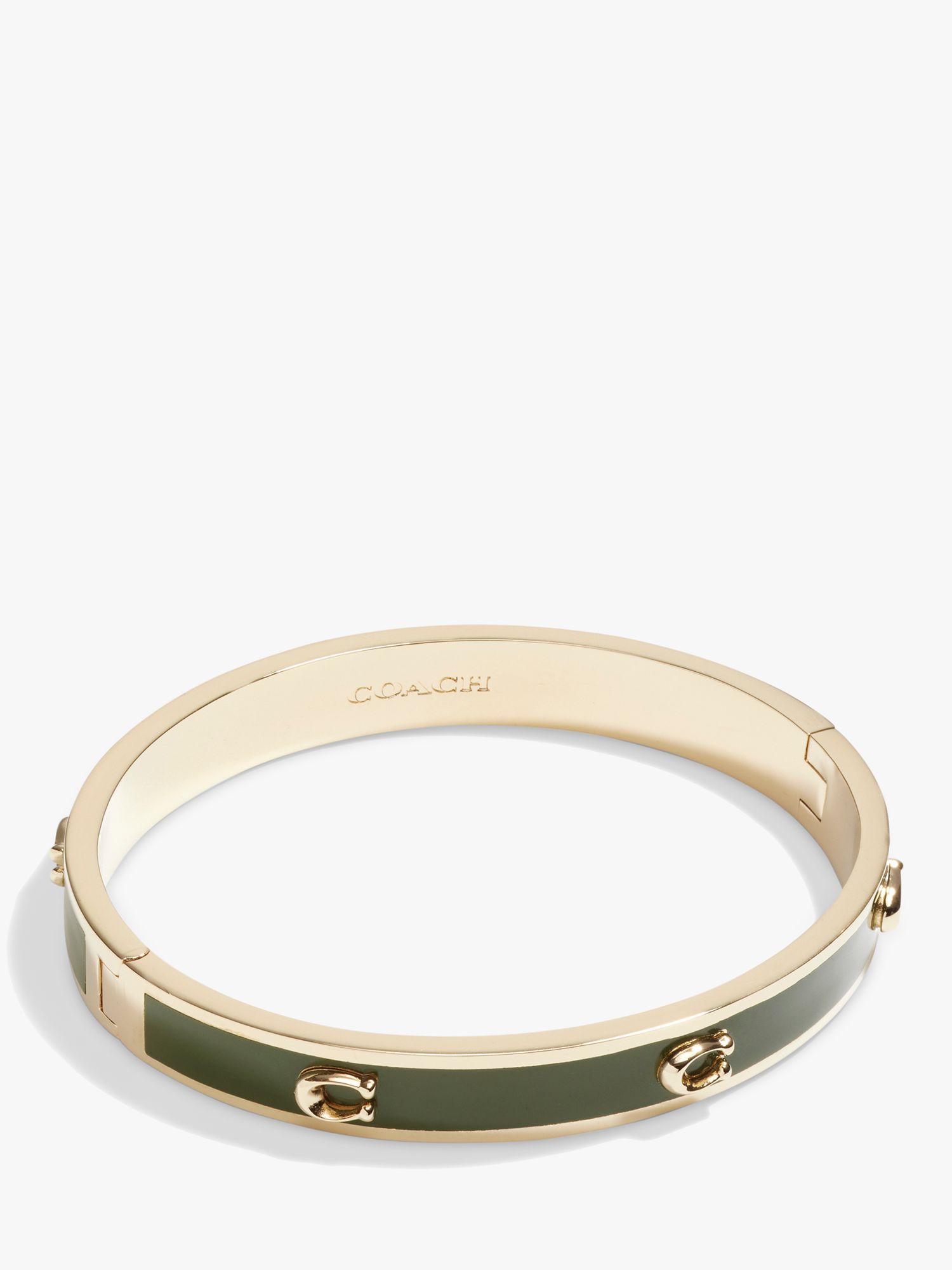 Coach Signature C Enamel Bangle