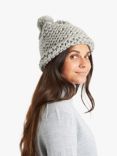 Wool And The Gang Happy Daze Beanie Knitting Kit, Rocky Grey