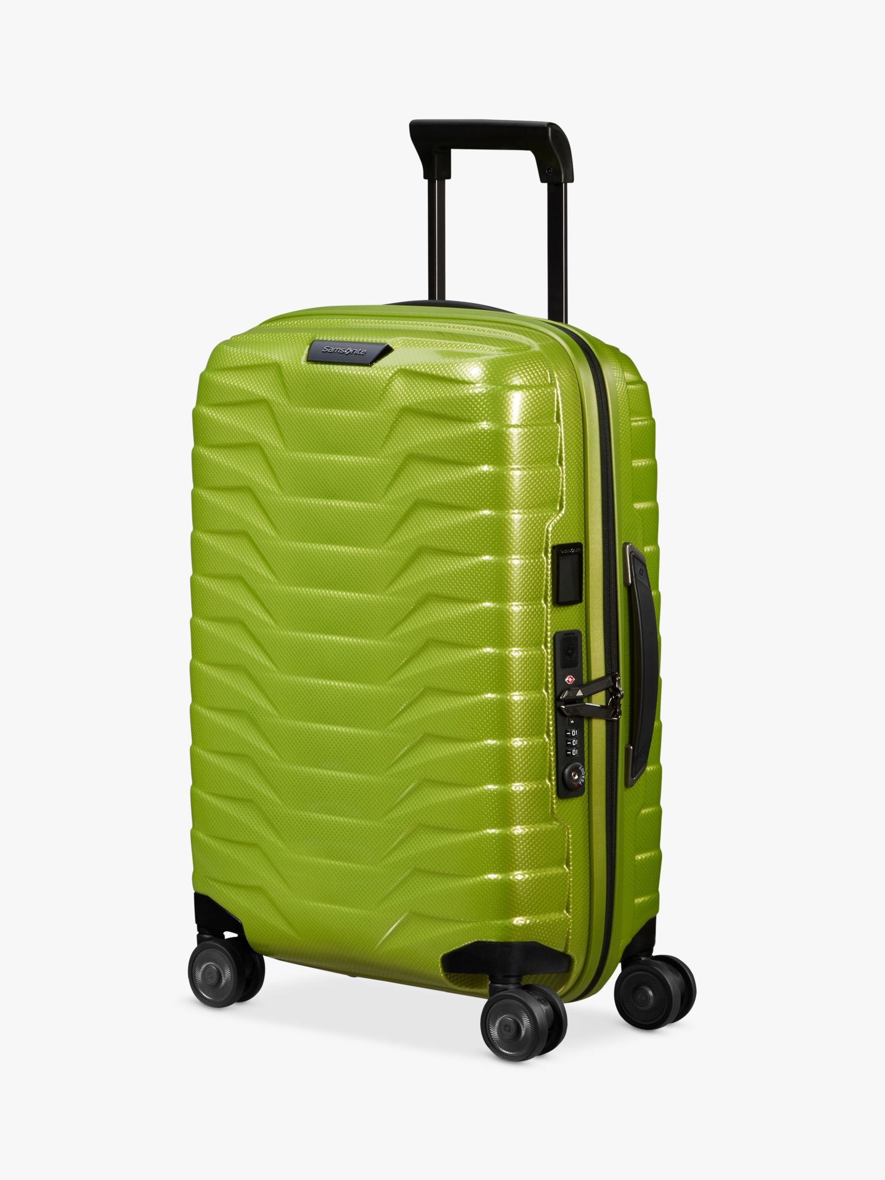 Samsonite Proxis 4-Wheel 55cm Expandable Cabin Case, Lime