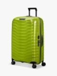 Samsonite Proxis 4-Wheel 75cm Large Suitcase, Lime