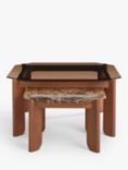 John Lewis Pavilion Nest of 2 Coffee Tables, Brown