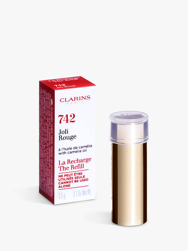 Clarins Joli Rouge Satin Lipstick Refill, 742 Joli Rouge 7