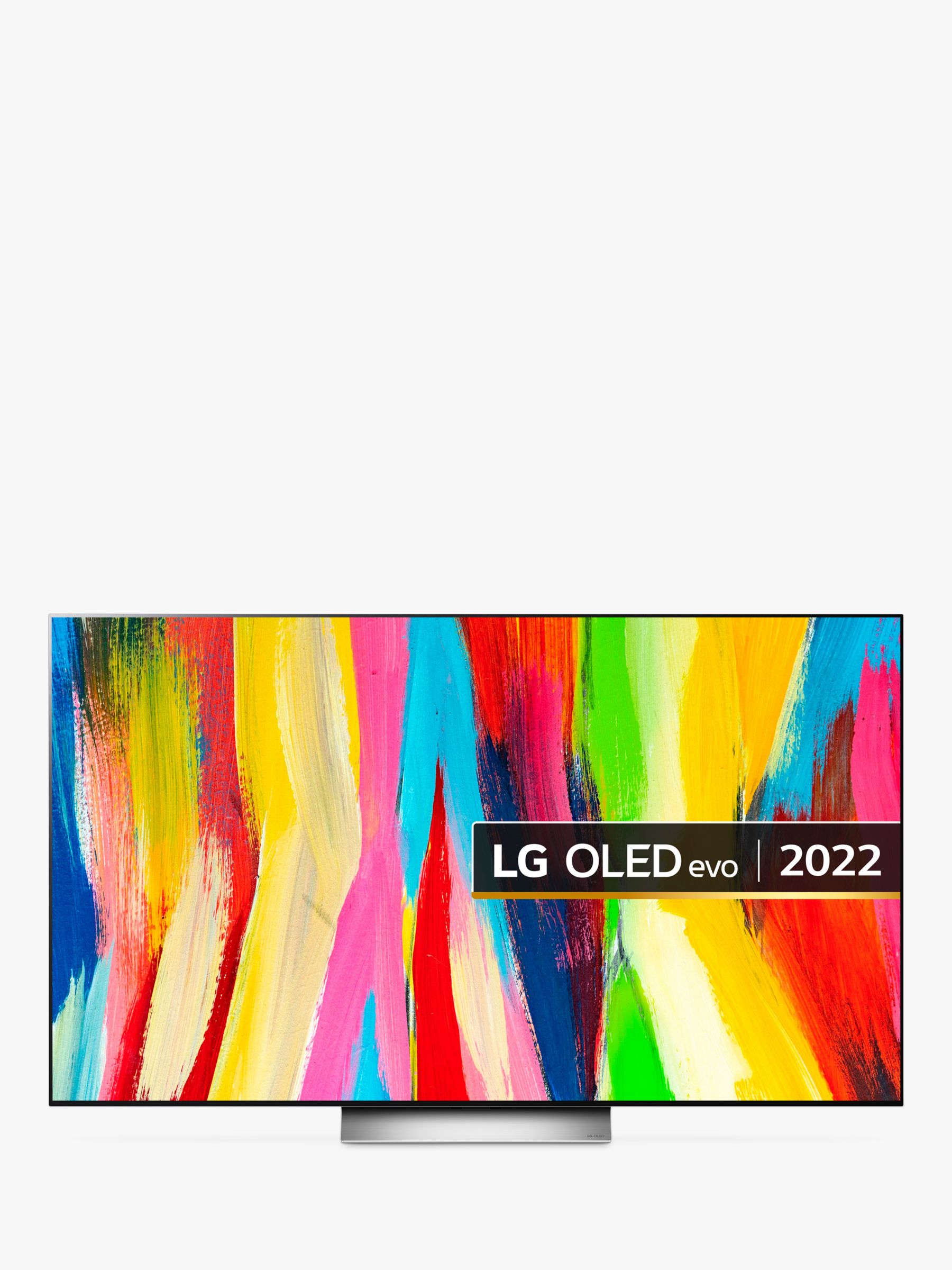 LG OLED65C26LD (2022) OLED HDR 4K Ultra HD Smart TV, 65 inch with Freeview HD/Freesat HD & Dolby Atmos, Satin Silver
