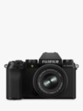 Fujifilm X-S20 Compact System Camera with XC 15-45mm Lens, 6K/4K Ultra HD, 26.1MP, Wi-Fi, Bluetooth, OLED EVF, 3” Vari-angle LCD Touch Screen, Black