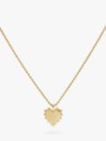 LARNAUTI Heart Pendant Necklace, Gold