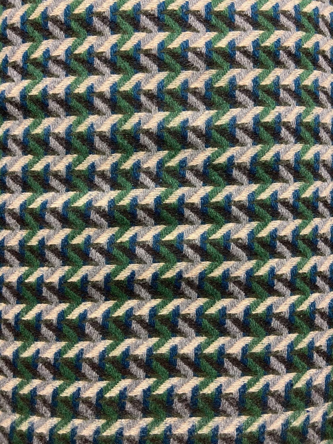 Viscount Textiles Herringbone Woven Fabric, Multi