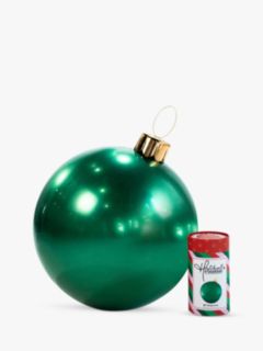 Holiball Inflatable Bauble Decoration, Vintage Green, Dia.45cm
