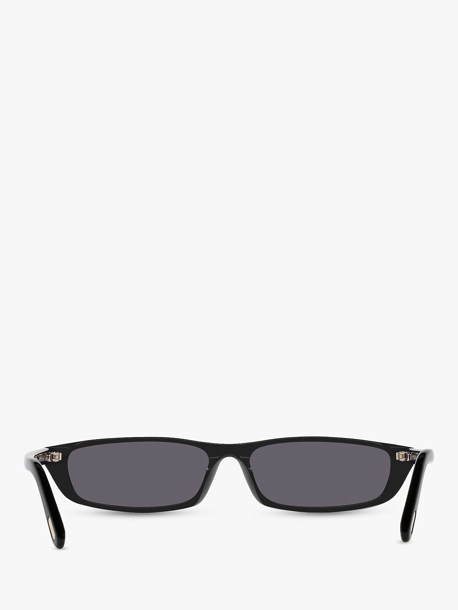 Buy TOM FORD TR001673 Unisex Rectangular Sunglasses, Black Online at johnlewis.com