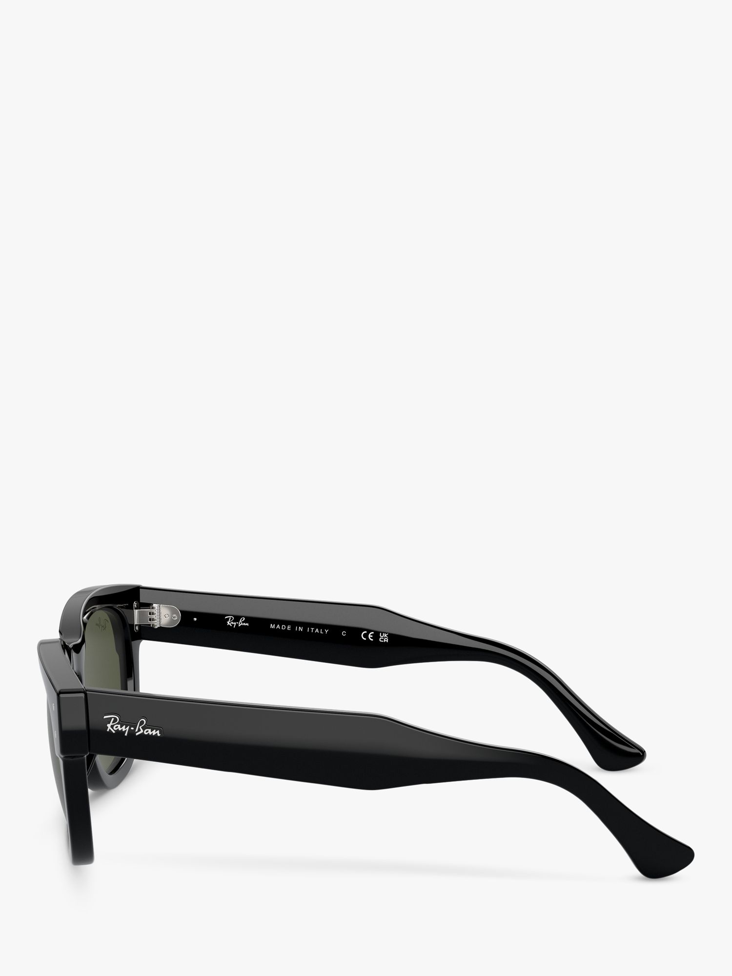 Ray-Ban RB0298S Unisex Mega Hawkeye Sunglasses, Black
