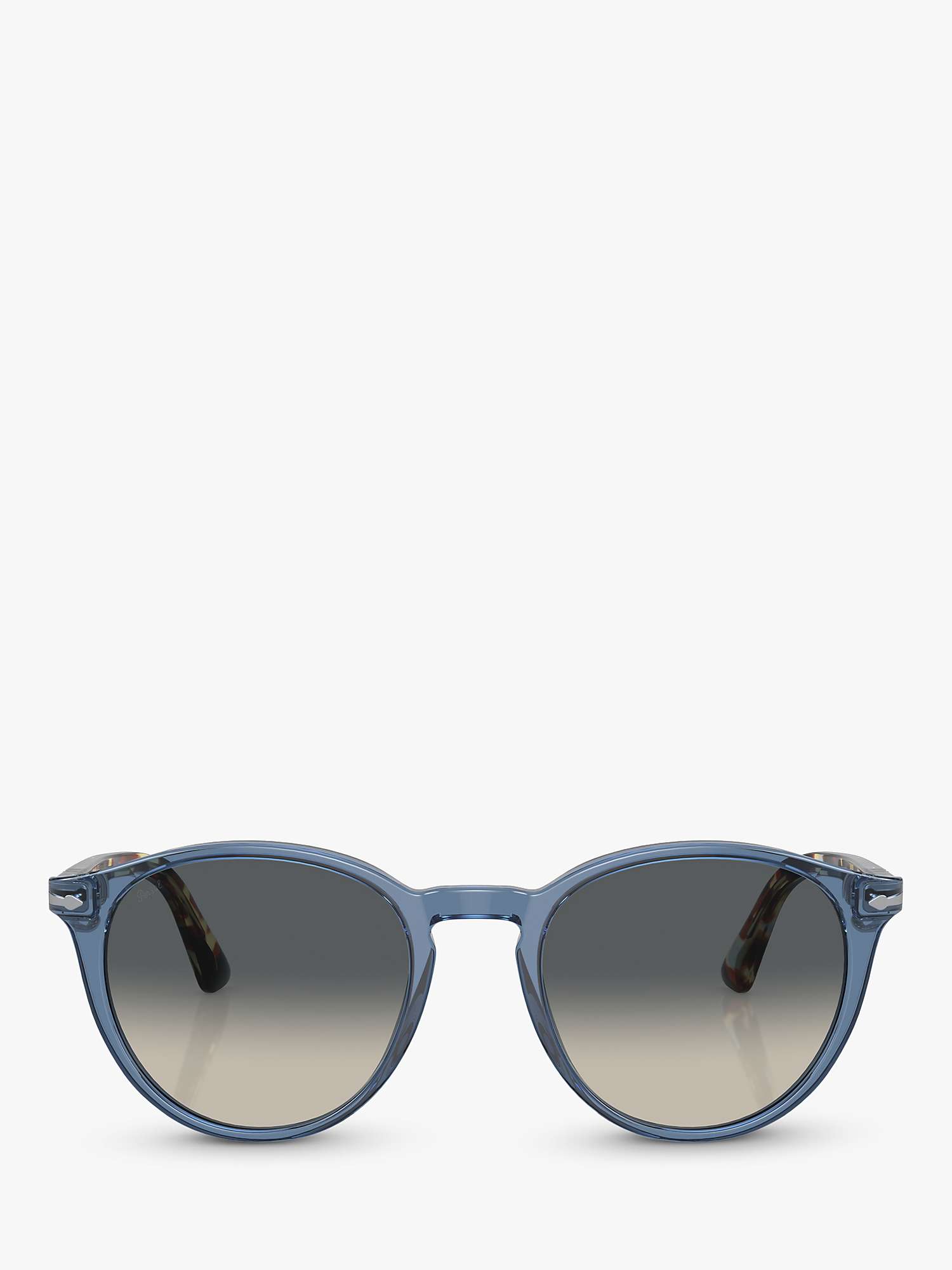 Buy Persol PO3152S Men's Phantos Sunglasses, Transparent Navy/Black Gradient Online at johnlewis.com