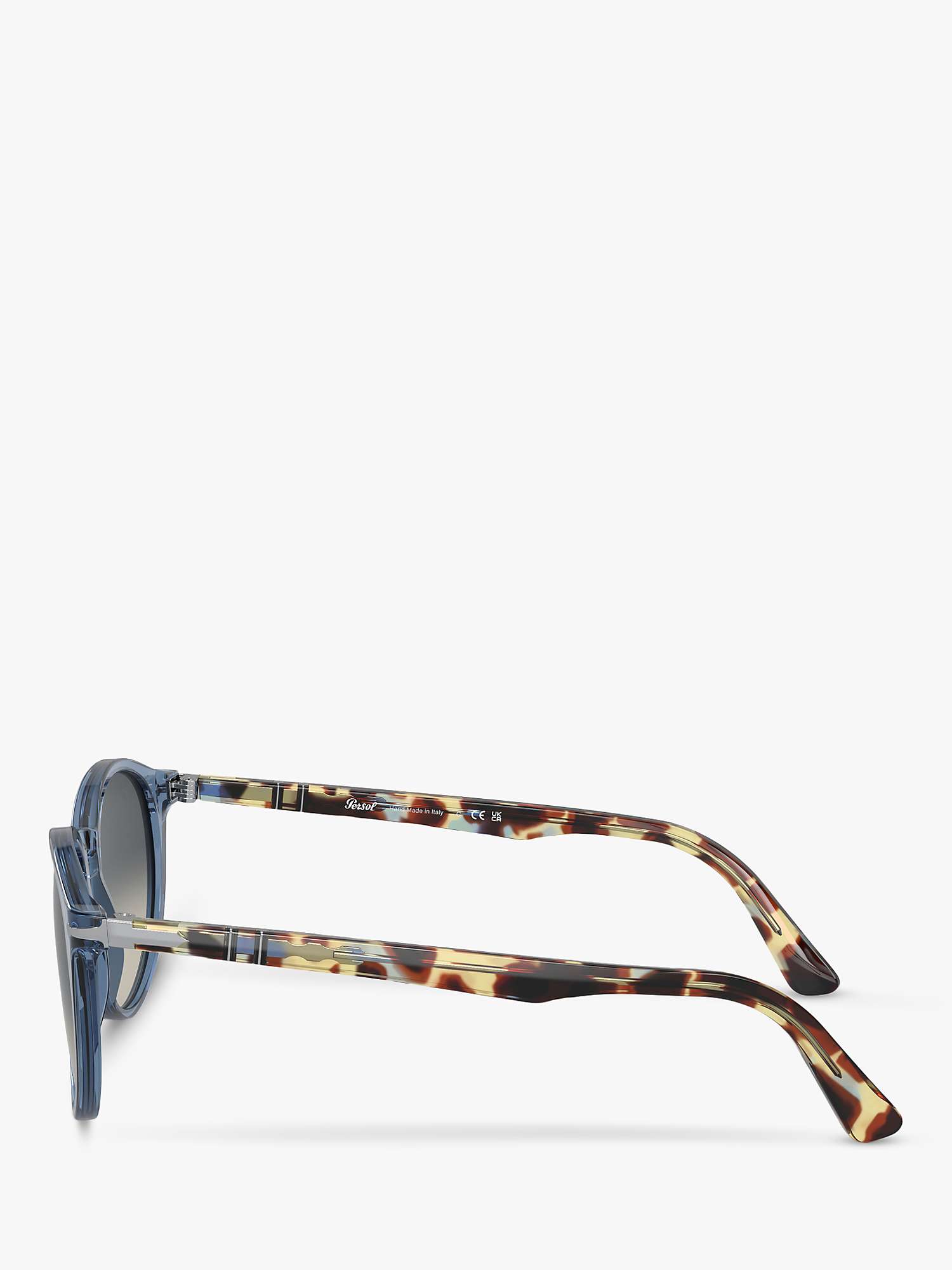 Buy Persol PO3152S Men's Phantos Sunglasses, Transparent Navy/Black Gradient Online at johnlewis.com