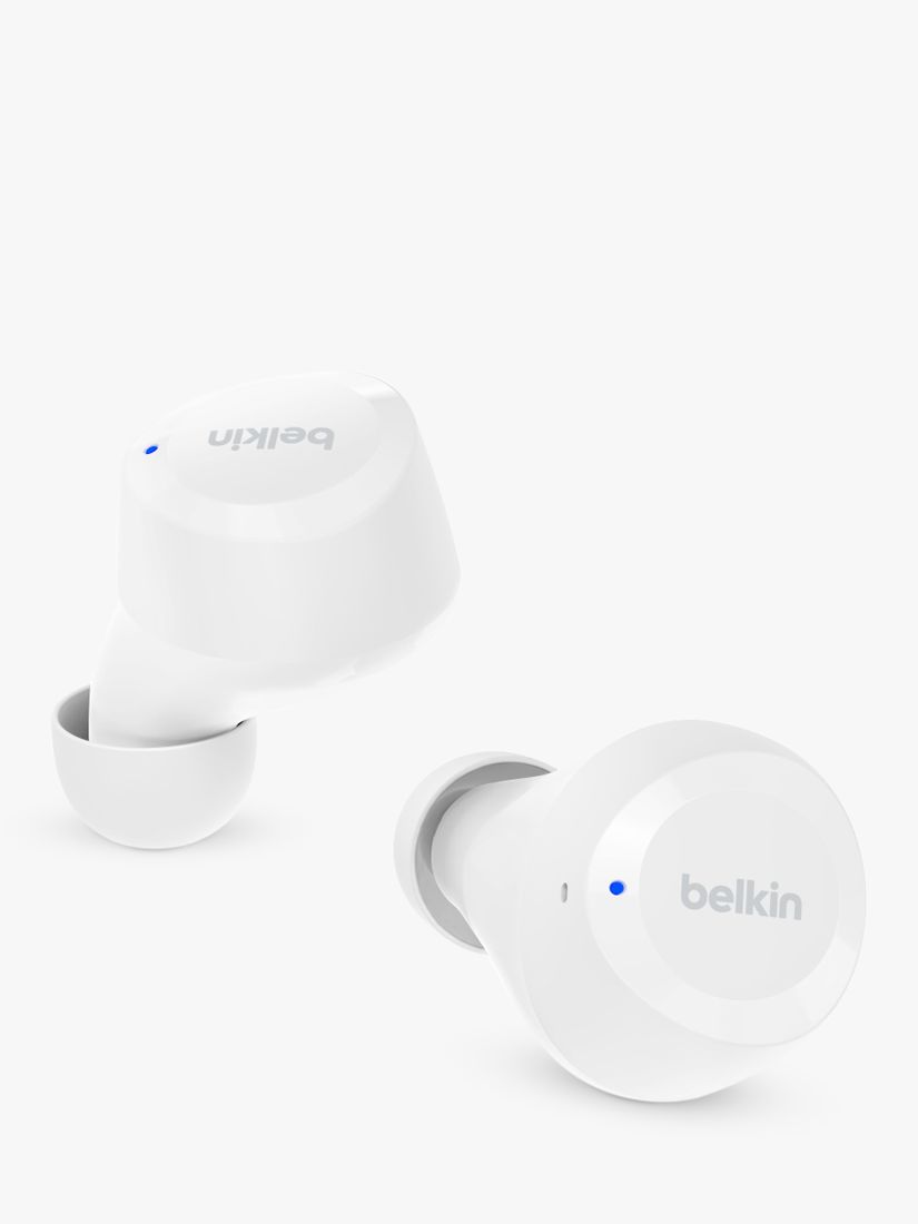 Belkin SoundForm Bolt True Wireless Earbuds, White