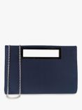 Paradox London Delma Clutch Bag, Navy