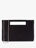 Paradox London Delma Clutch Bag, Black