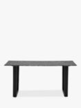 Gallery Direct Coen 6 Seater Dining Table, Black/Black