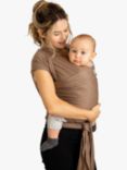 Gaia Baby Eco Stretchy Wrap Baby Carrier, Nutmeg
