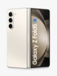 Samsung Galaxy Z Fold5, 5G Foldable Smartphone, 12GB RAM, 7.6", Galaxy AI, 5G, SIM Free, 512GB, Cream