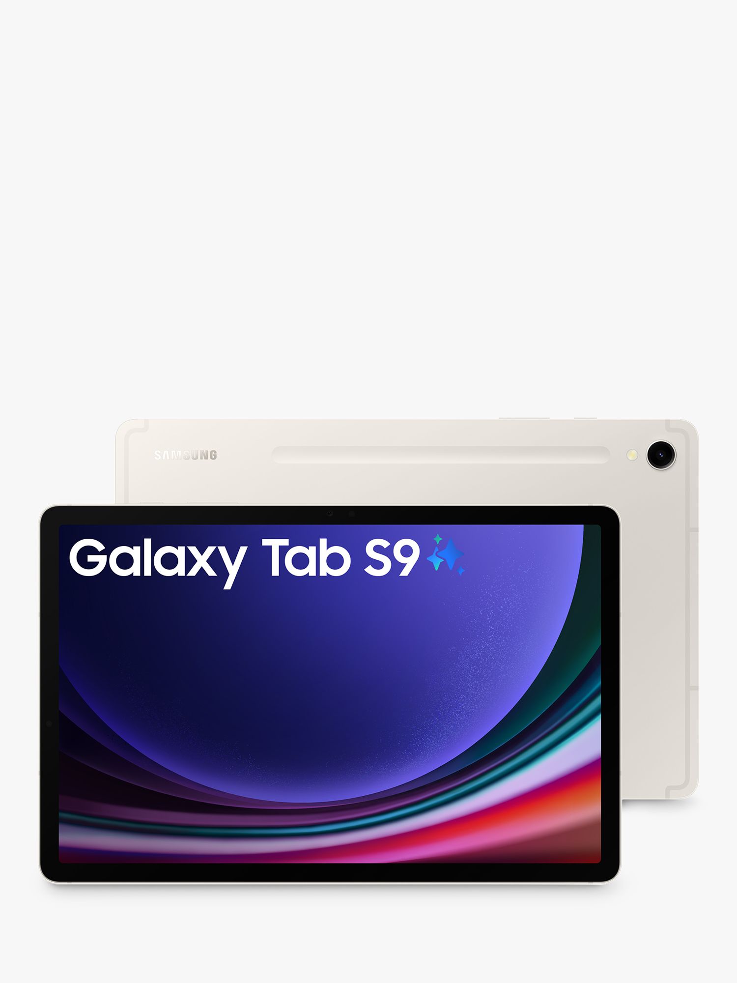 Samsung Galaxy Tab S9 Tablet with Bluetooth S Pen, Android, 12GB RAM,  256GB, Wi-Fi, 11, Beige