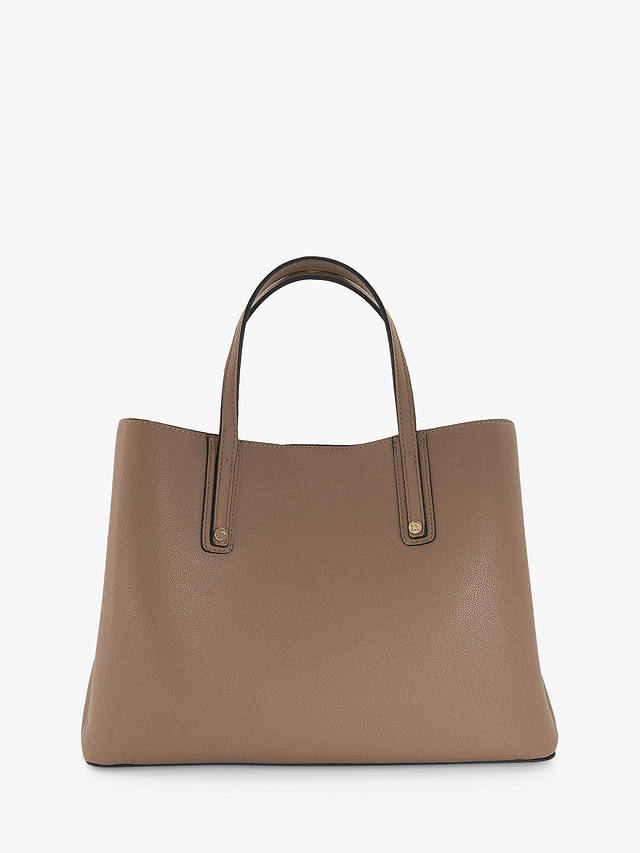Dune Dorries Large Unlined Tote Bag, Taupe