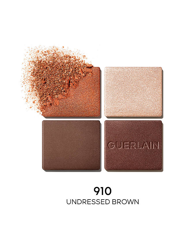Guerlain Ombres G Eyeshadow Quad, 910 Undressed Brown 2