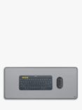 Logitech Wireless Starter Kit with K380 Multi-Device Bluetooth Keyboard & M350 Wireless Mouse, Grey
