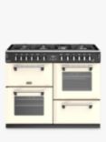 Stoves Richmond S1100DF 110cm Dual Fuel Range Cooker, A Energy Rating, Classic Cream