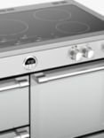 Stoves Sterling 110cm Electric Range Cooker with Induction Hob, Stainless Steel