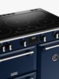 Stoves Richmond Deluxe 90cm Electric Range Cooker with Induction Hob, Midnight Blue