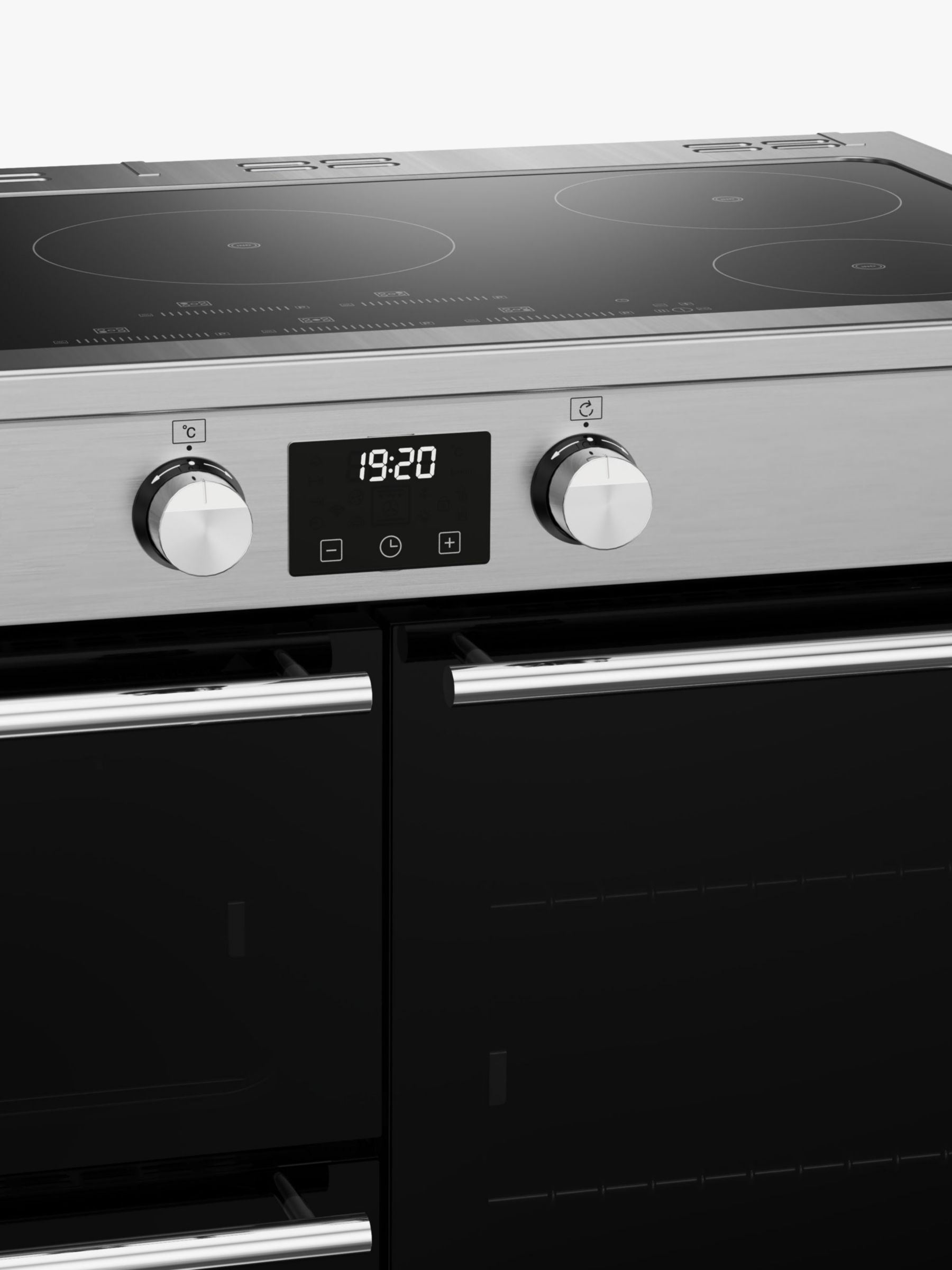 Precision Deluxe 100cm Electric Range Cooker With Induction Hob   110656310alt2