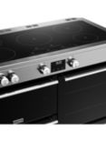Stoves Precision Deluxe 110cm Electric Range Cooker with Induction Hob, Stainless Steel