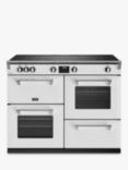 Stoves Richmond Deluxe 110cm Electric Range Cooker with Induction Hob, Icy White