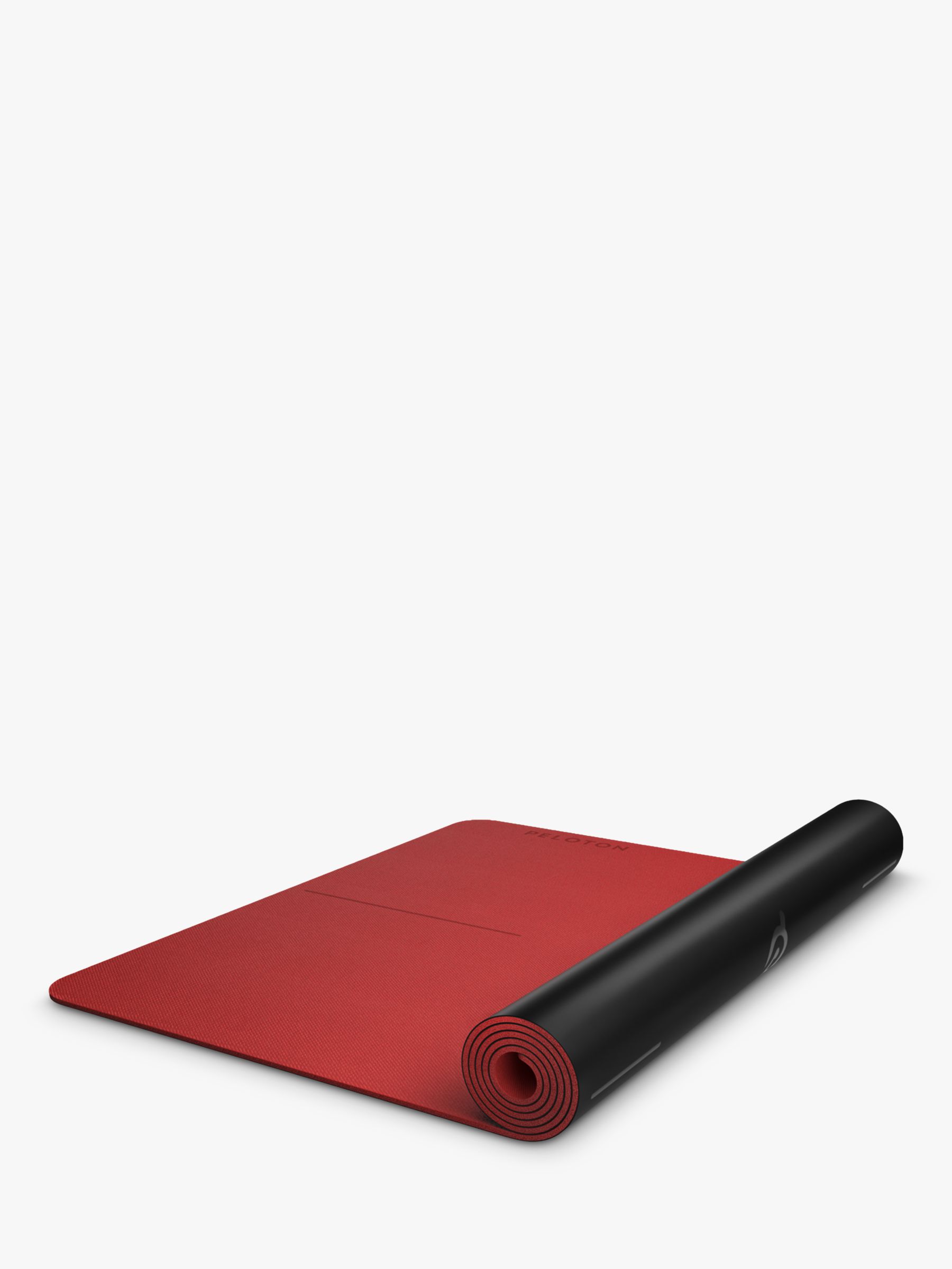 Peloton Reversible Yoga Workout Mat 71” X 26” NEW Red Black