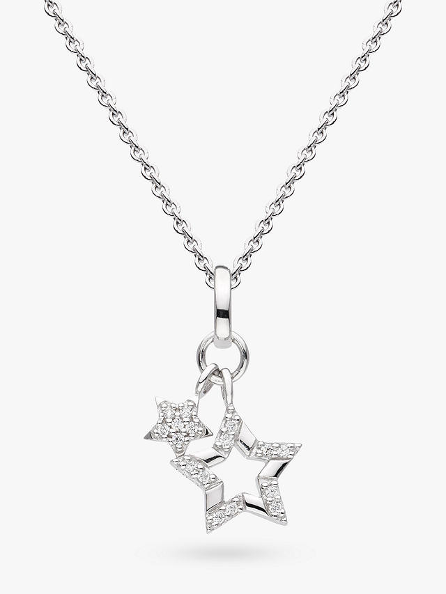 Kit Heath Make a Wish Upon a Star Pendant Necklace, Silver
