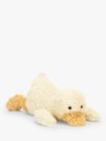 Jellycat Tumblie Duck Soft Toy, Medium, Yellow