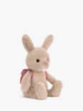 Jellycat Backpack Bunny Soft Toy, One Size, Multi