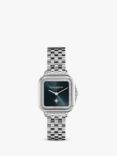 Olivia Burton Women's Grosvenor Square Sunray Dial Crystal Bracelet Strap Watch