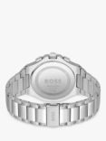 BOSS 1514087 Men's Taper Chronograph Bracelet Strap Watch, Silver