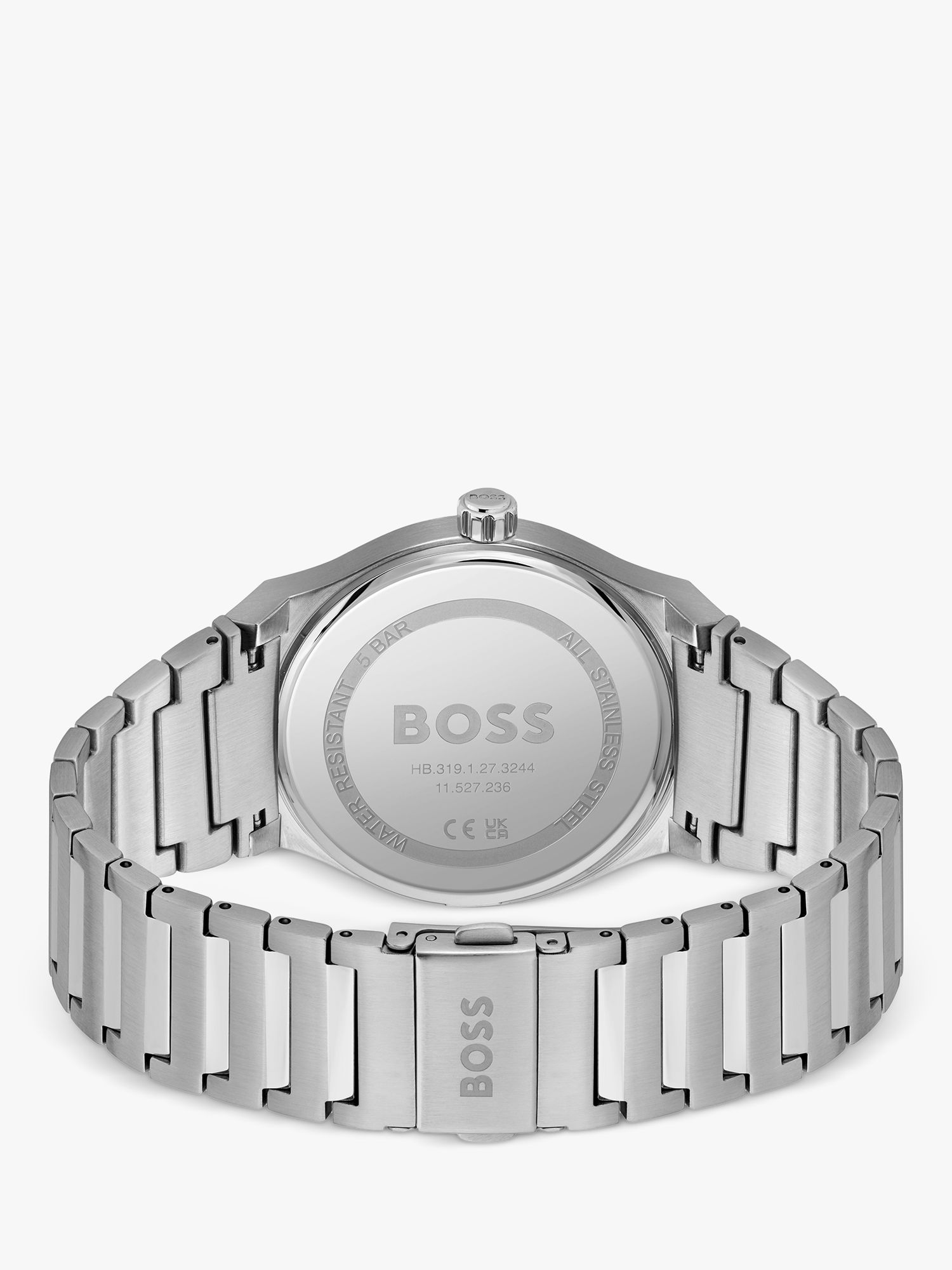 Buy BOSS Men's Candor Bracelet Strap Watch Online at johnlewis.com