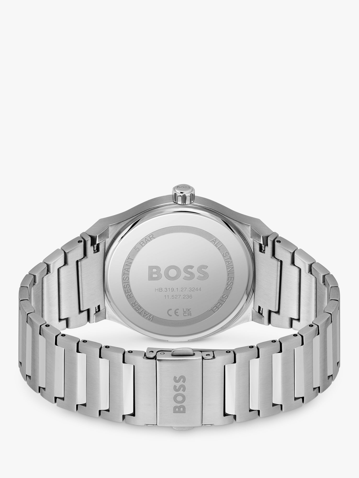 Buy BOSS Men's Candor Bracelet Strap Watch Online at johnlewis.com