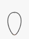 BOSS Men's Kane Chain Necklace, Black/Copper