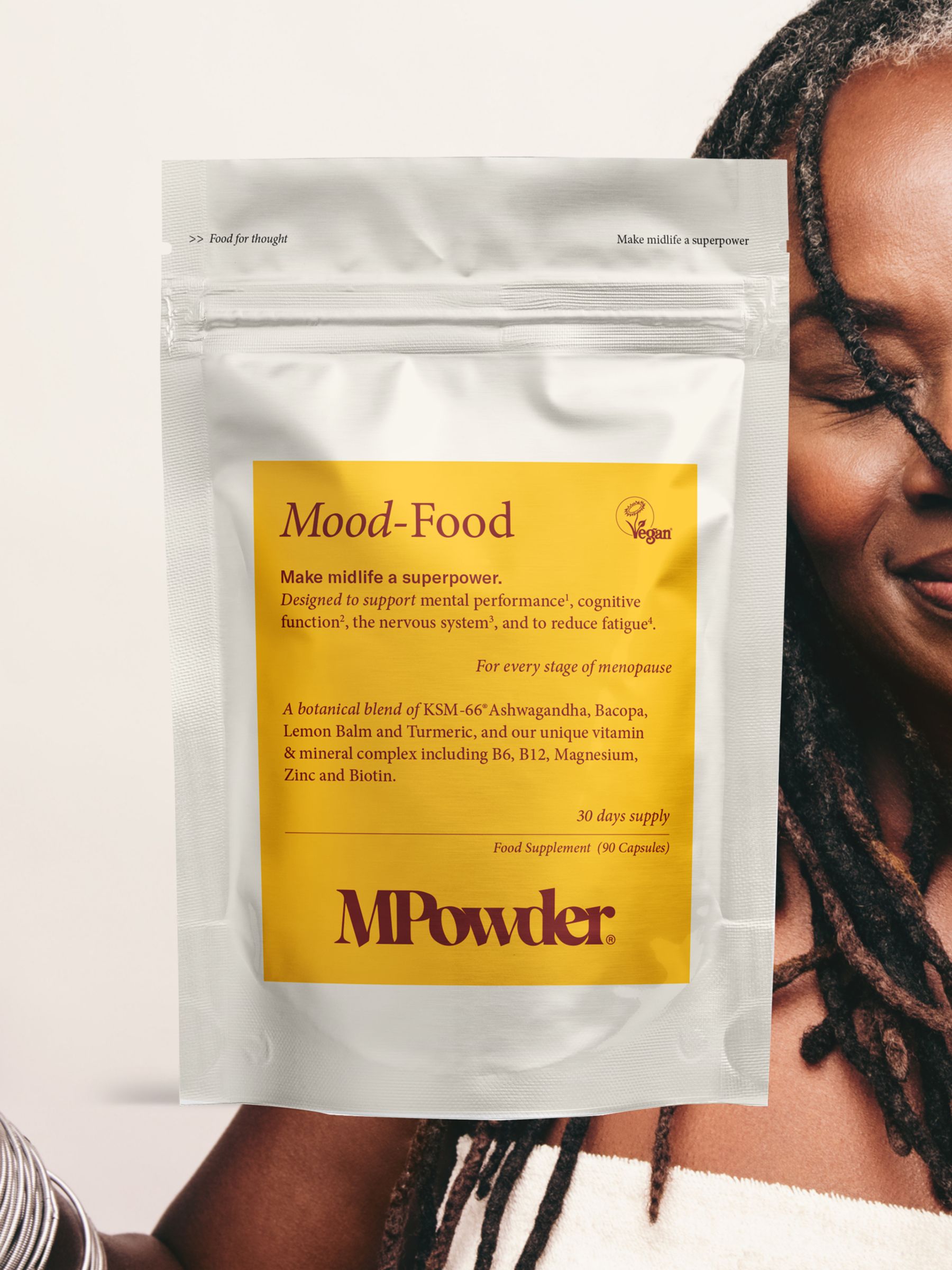 MPowder MOOD FOOD Menopause Supplement, 90 capsules 6