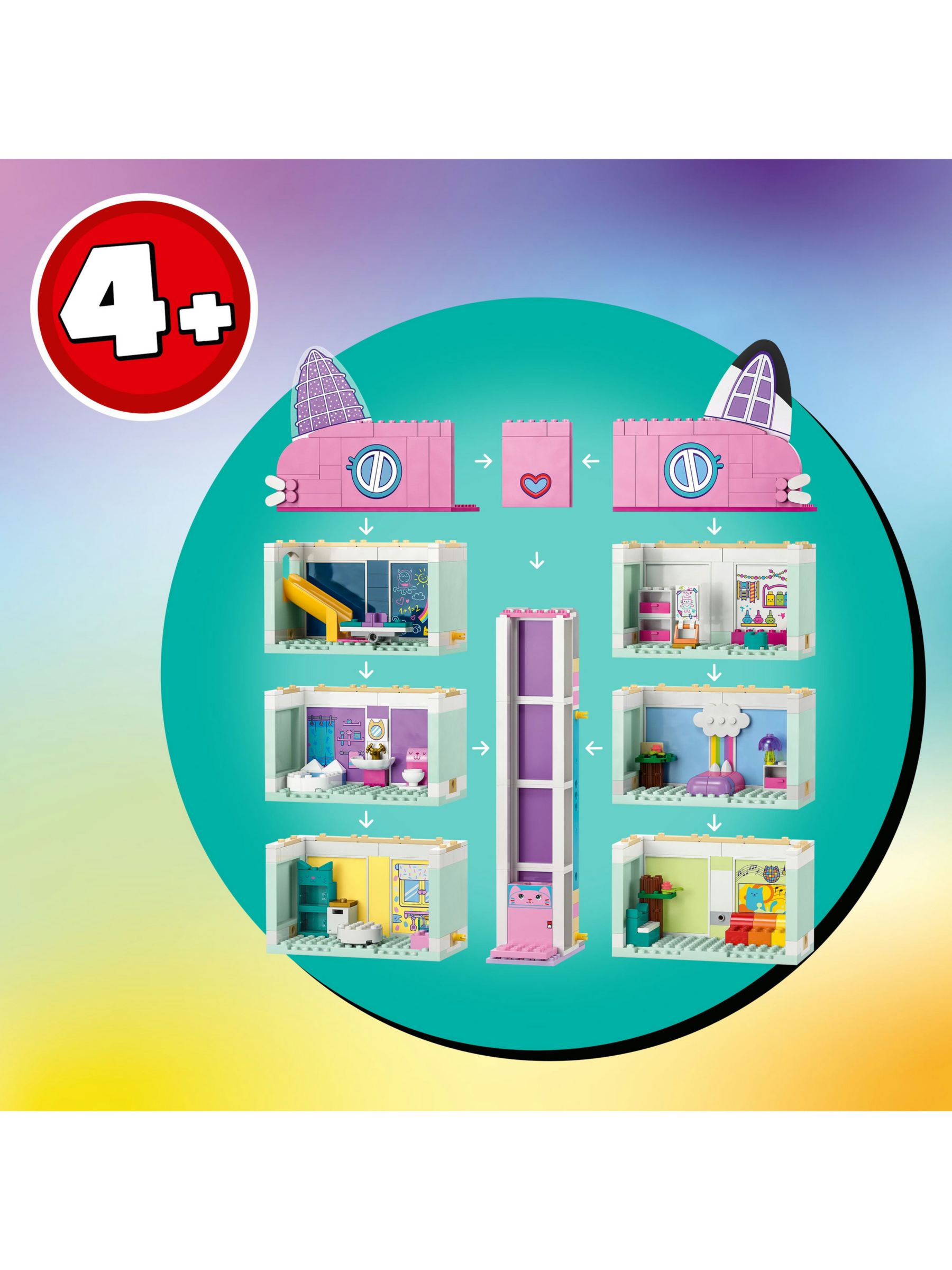Casa Magica da Gabby 10788 LEGO® Gabby's Dollhouse