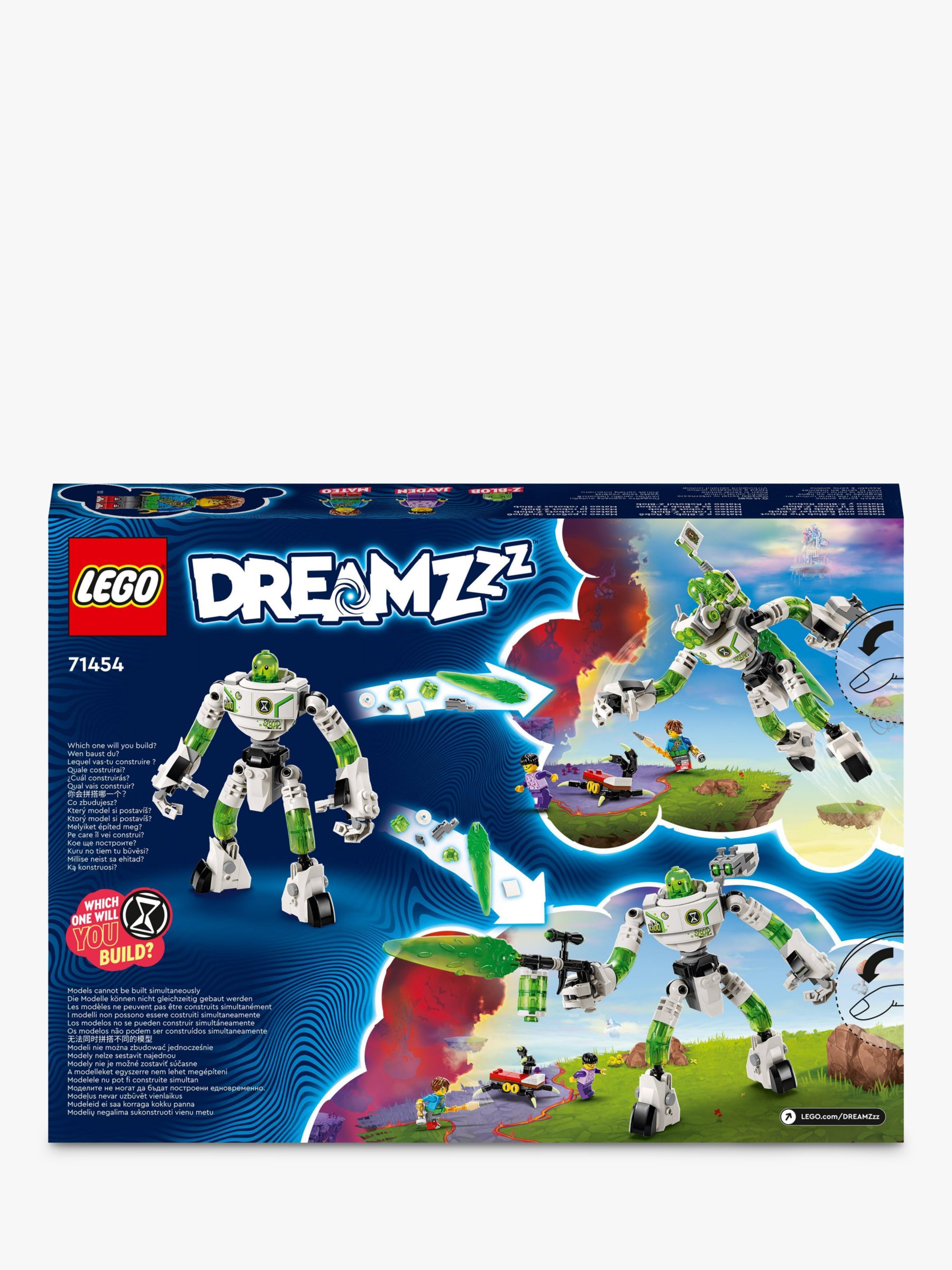 LEGO® DREAMZzz™ 71454 Mateo and Z-Blob the Robot - LEGO Set