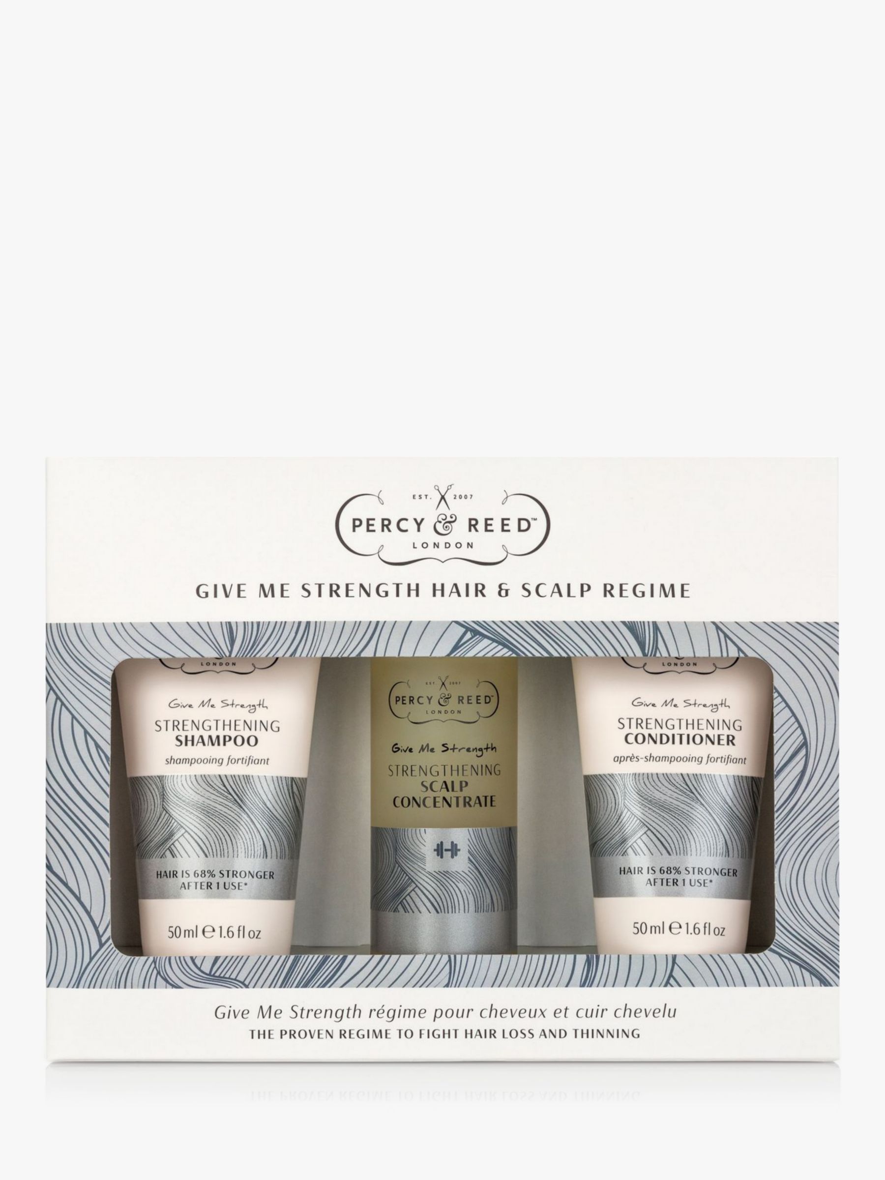 Percy & Reed Give Me Strength Hair Scalp Regime Haircare Gift Set 1