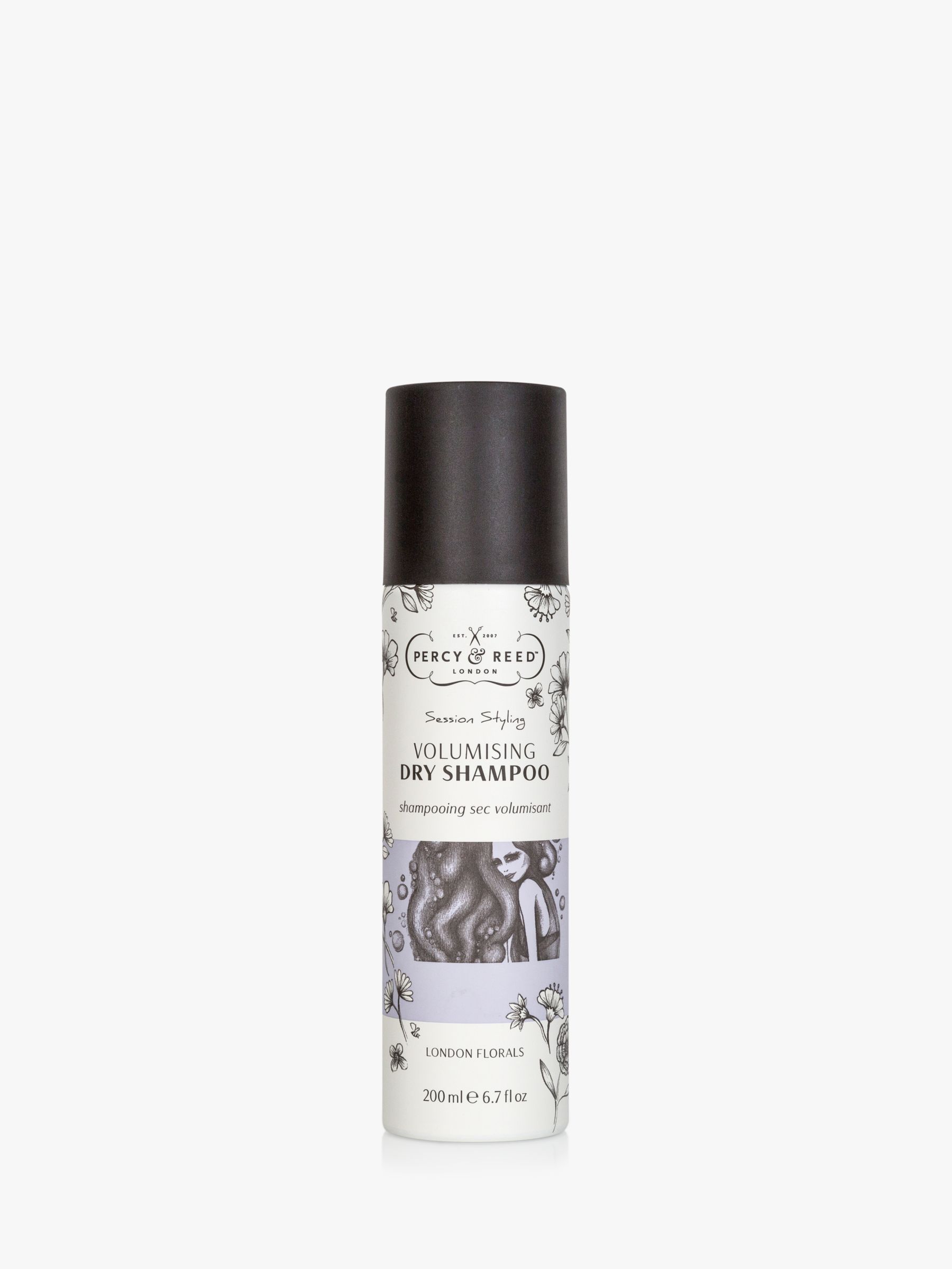 Percy & Reed Session Styling Volumising Dry Shampoo London Florals Edition, 200ml 1