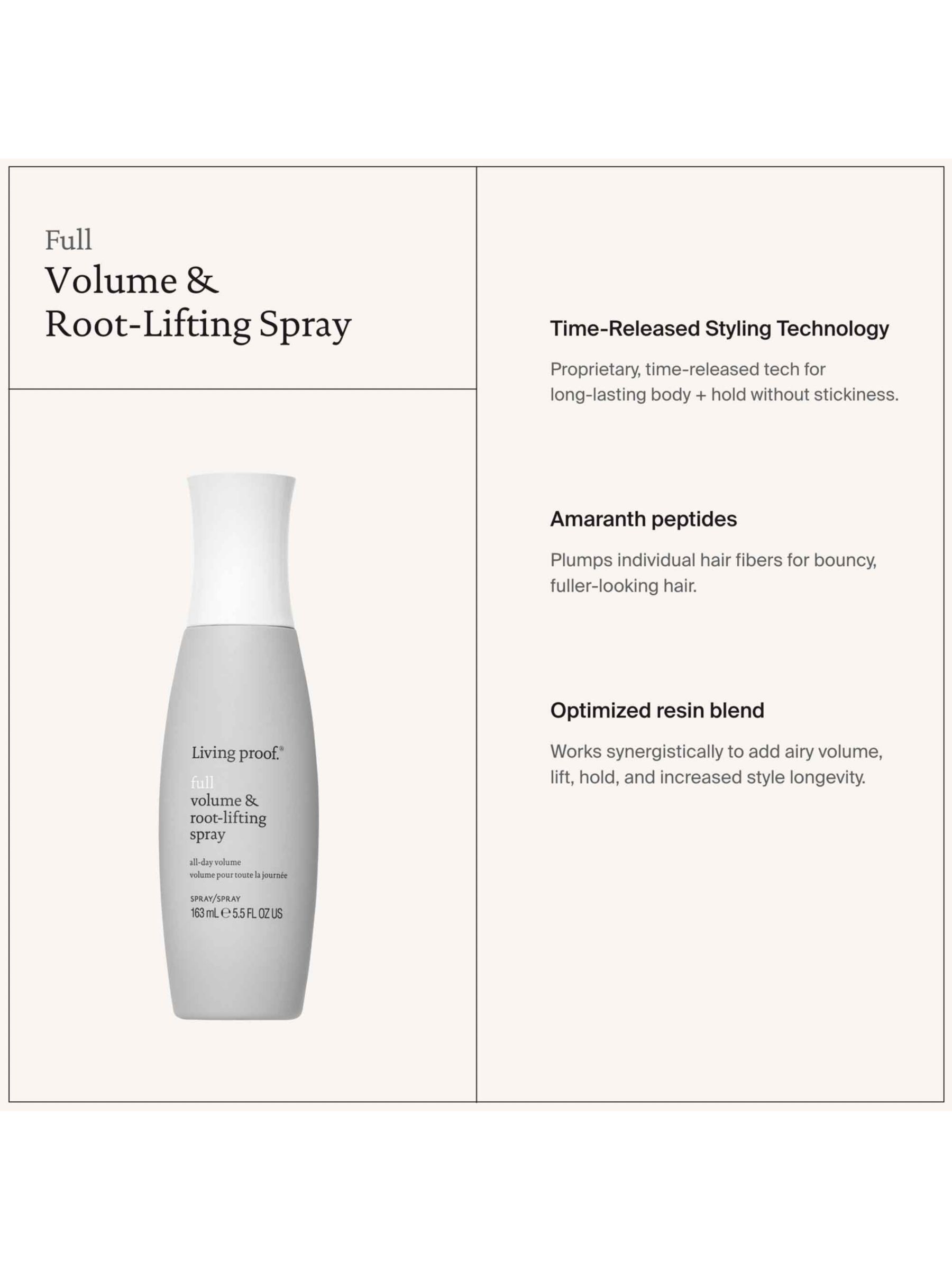 Living Proof Root-Lifting Spray, 163ml 2